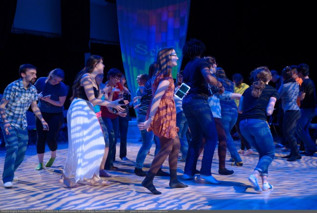 Theatre Engine Presents: Flash Mob, 2015 March 7-8, Dittmann Cen